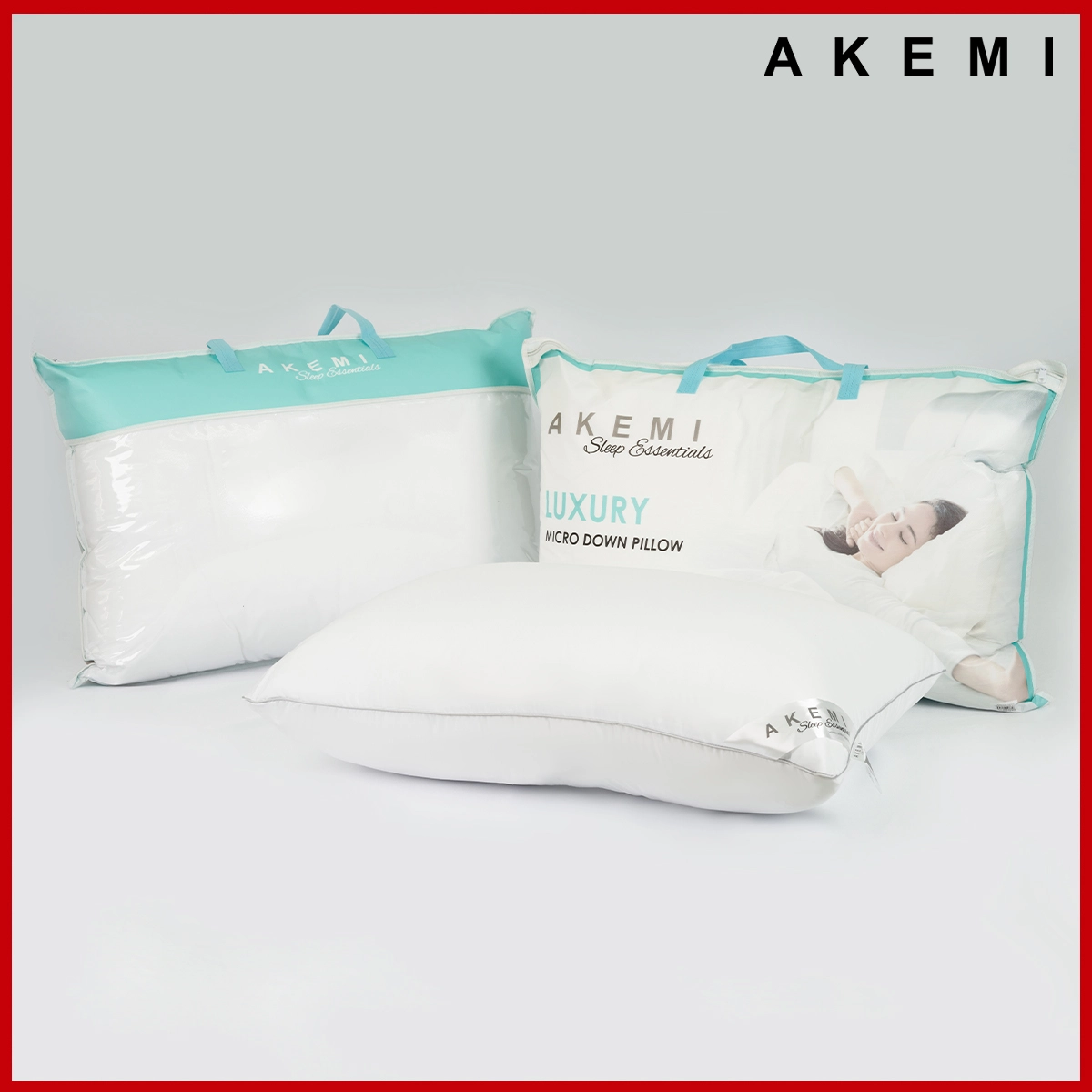 Gối nằm Akemi Sleep Essentials Luxury Micro Down Plus Pillow