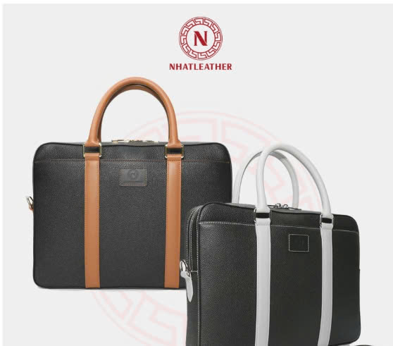 Cặp Xách Công Sở Nam Da Bò Mill - NHATLEATHER