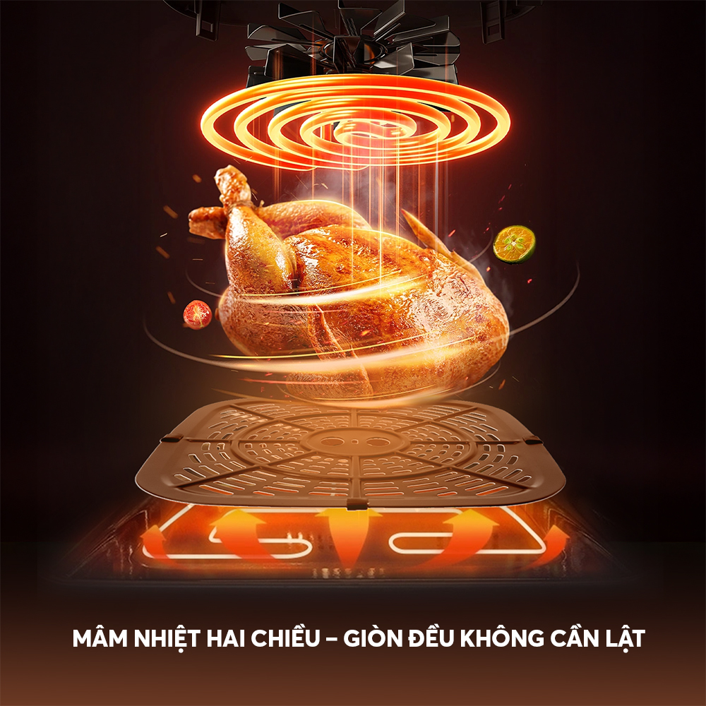 Nồi chiên không dầu Elmich AFE0491