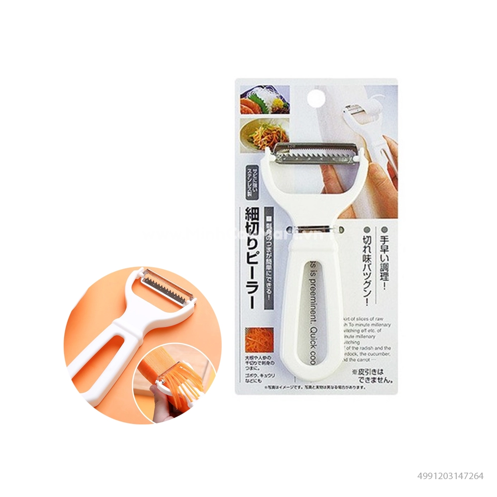 Nạo sợi inox hình răng cưa Echo làm nộm hoặc chế biến món xào tiện lợi - 4991203147264