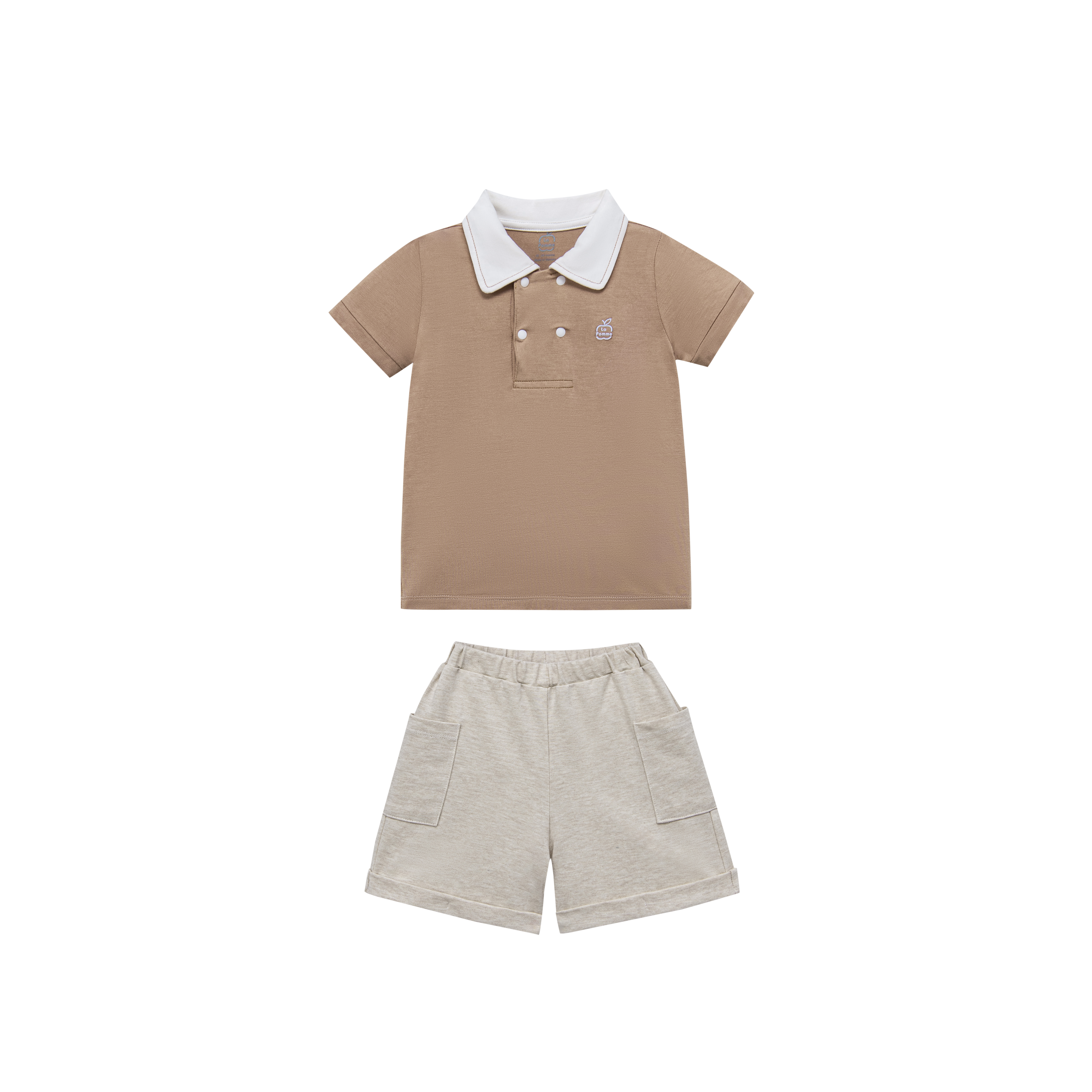 Bộ cộc tay La Pomme mềm mát chạm êm