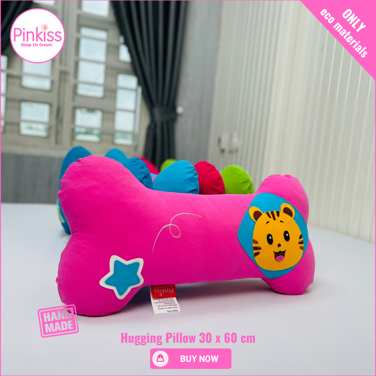 PINKISS-Gối Xương Trung 30x60