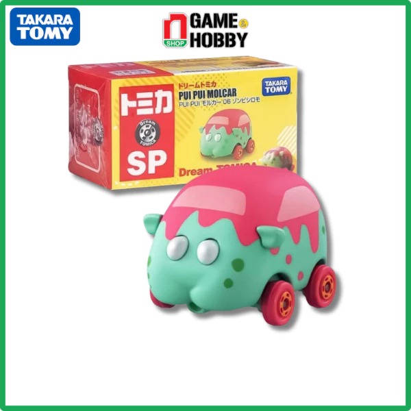 nShop - Mô Hình Xe Dream Tomica SP Pui Pui Molcar 06 Zombie Shiromo - Đồ Chơi Mô Hình Chính Hãng Takara Tomy Kích Thước 7cm