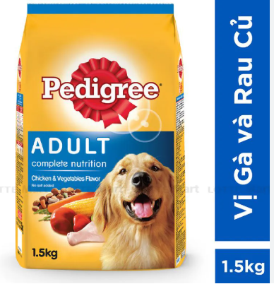 KOHNAN - 035859 Pedigree Chó Lớn Gà & rau củ 1.5Kg
