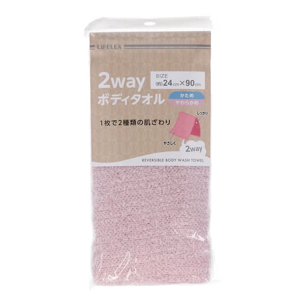 KOHNAN BÌNH TÂN- KHĂN TẮM CỌ LƯNG XANH-4522831995127; MÀU HỒNG-4522831995103