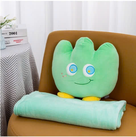 MINIGOOD - Gối ôm có chăn cỏ cute