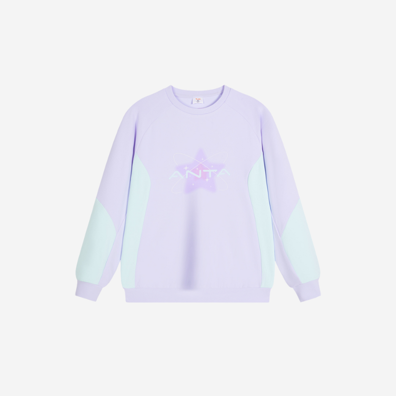 Áo Sweater Running Bé Gái Anta Kids 3624C9718-1