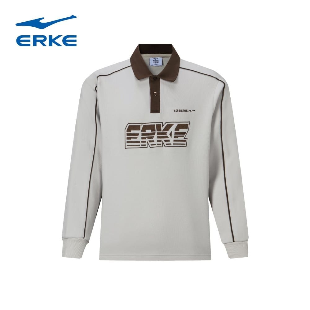 ERKE - Áo hoodie nam có cổ ERKE 11225302286