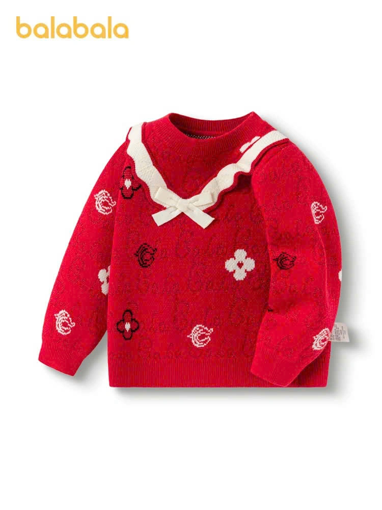 BALABALA - Áo len bé gái