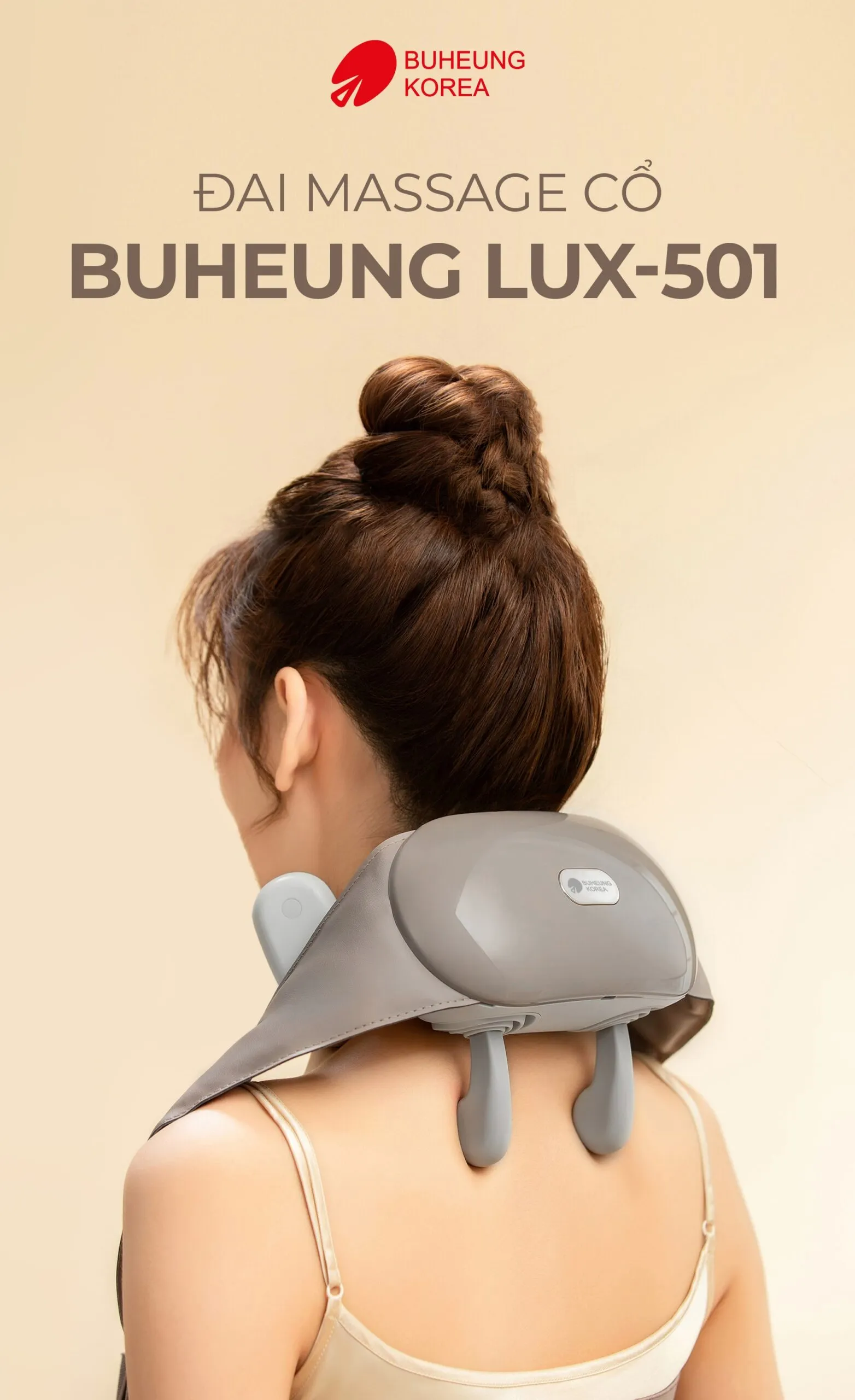 KOHNAN Magic Đai Massage Cổ LUX-501