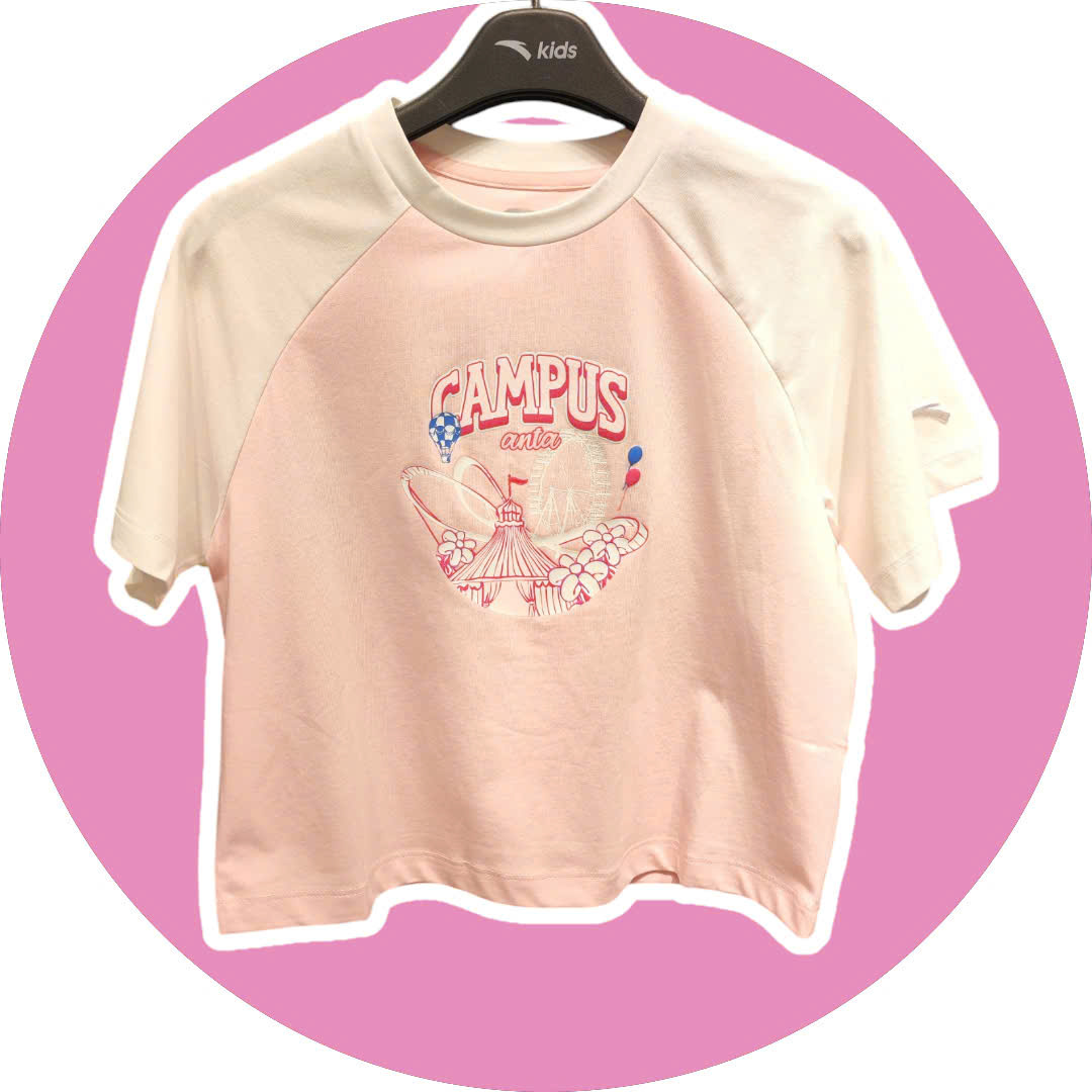 Anta Kids- Áo phông bé gái 362437116U