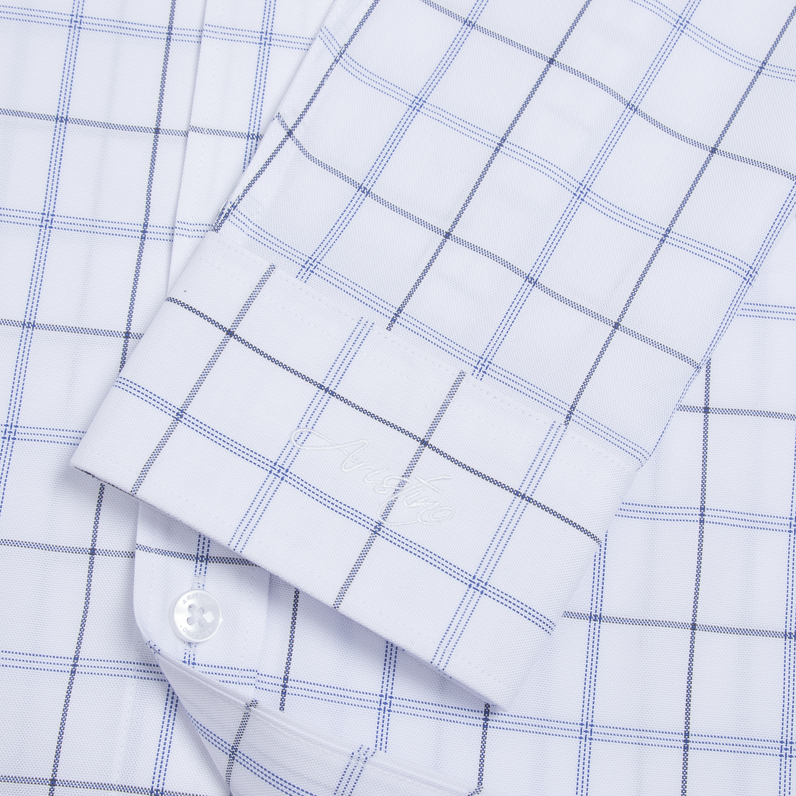 Aristino - Áo Sơ Mi Kẻ Đen Nam Aristino ALS23403