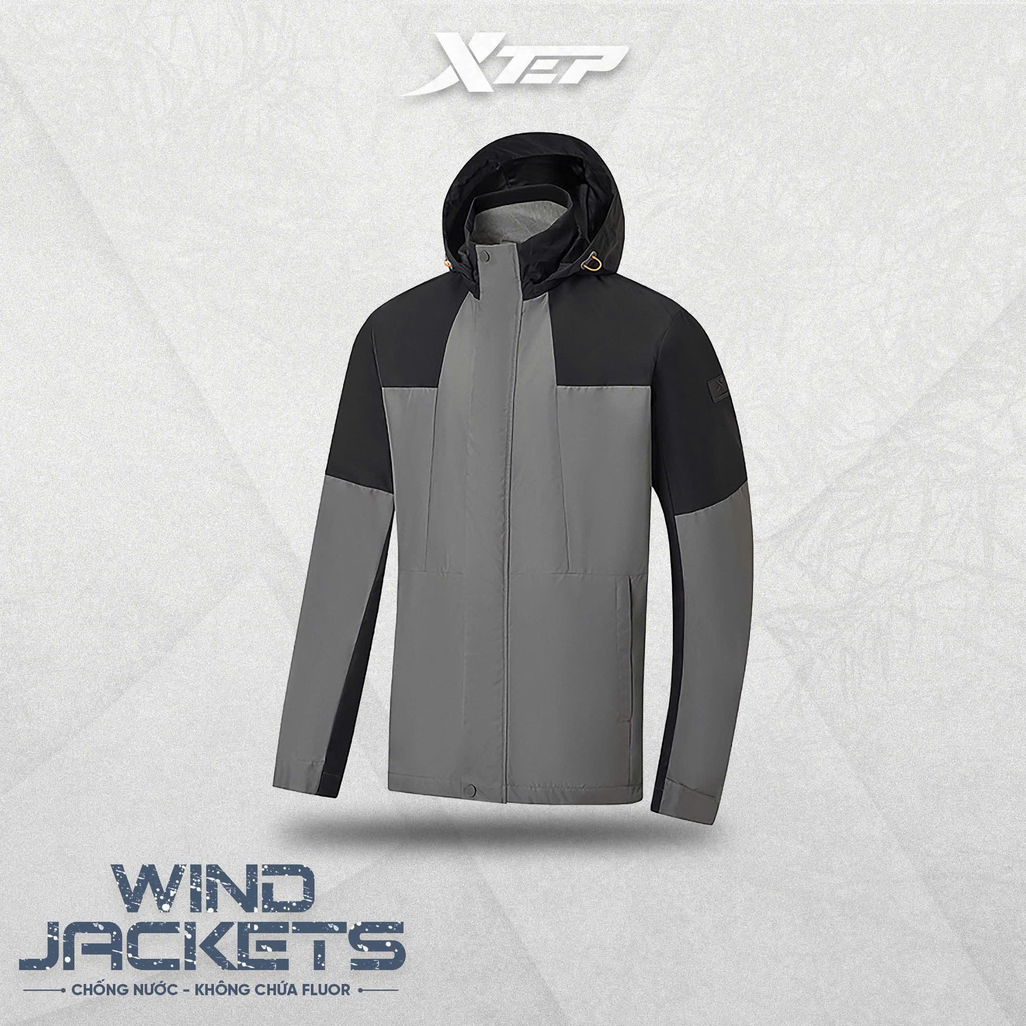 Xtep - áo gió nam