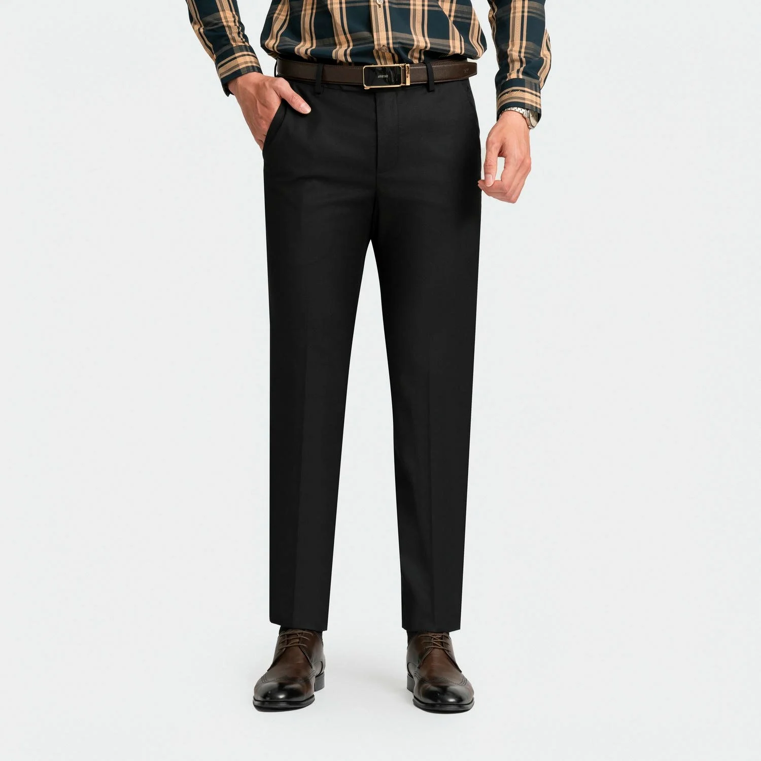 Aristino - Quần Âu Nam Aristino Business Regular Fit 1TR0200Z