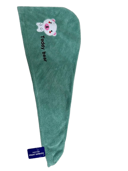 KOHNAN - Khăn quấn tóc xanh