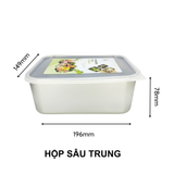 KOHNAN Hộp đựng tp sâu Inox 2.2L (620789)