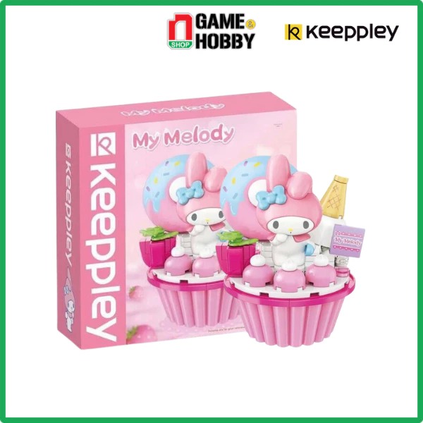 nShop - Keeppley Sanrio Strawberry Cupcake My Melody K20814 Kích Thước Cao khoảng 10.5cm
