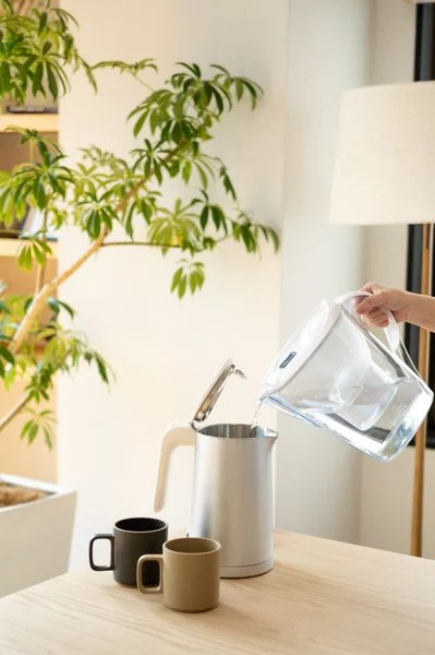 KOHNAN - 053455 Bình lọc Marella Cool White/Blue/Graph