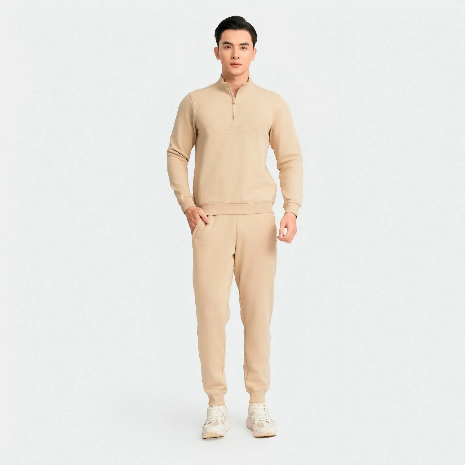 Aristino - Bộ Đồ Áo và Quần Nam Aristino Cotton ALH011BZ