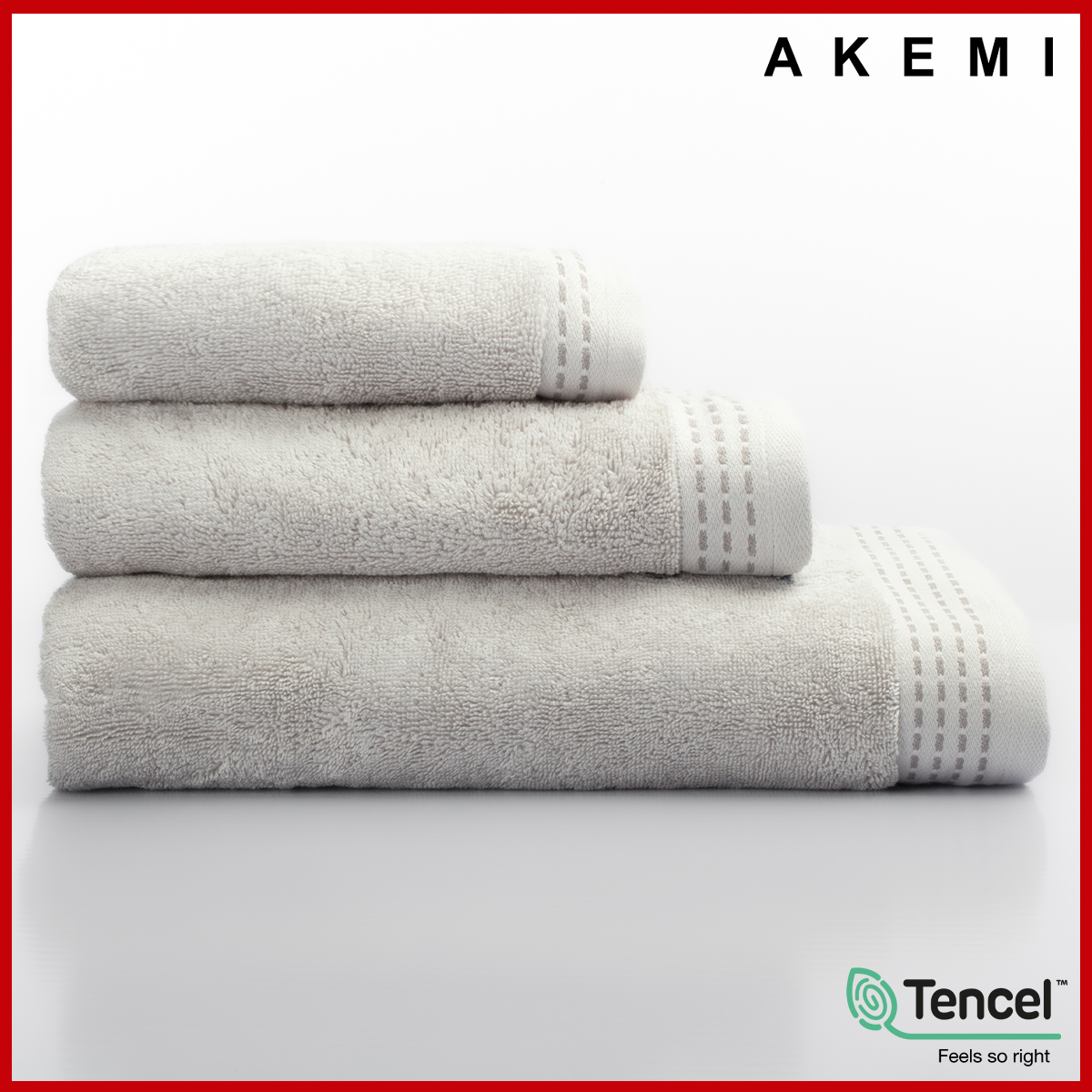 AKEMI - Khăn Tắm Akemi Botany Tencel Cotton Towel