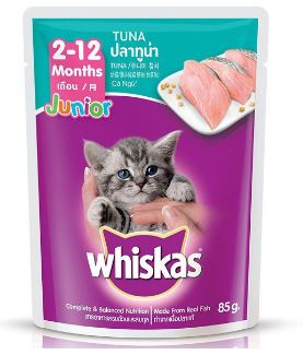 KOHNAN - 025404 Thức ăn cho mèo Junior Tuna 80g
