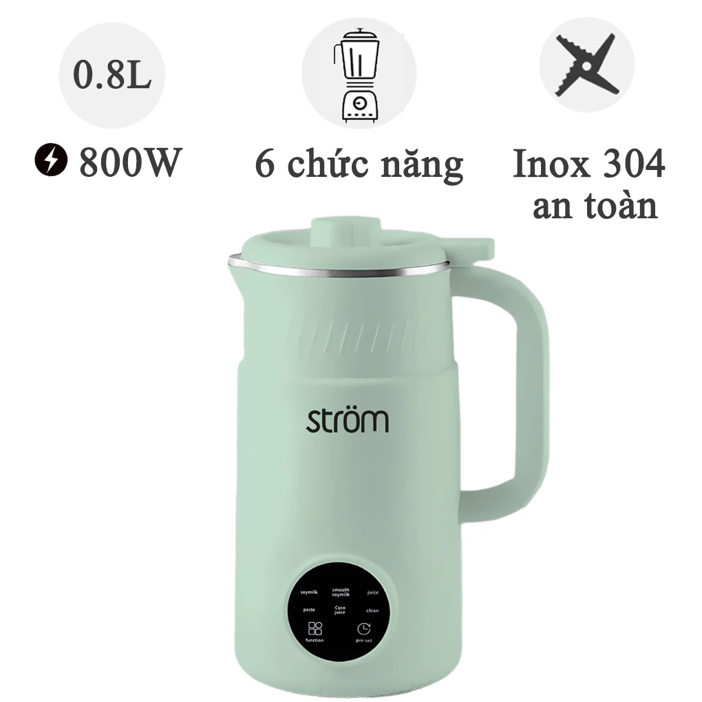 KOHNAN - MÁY LÀM SỮA HẠT STROM 0.8L