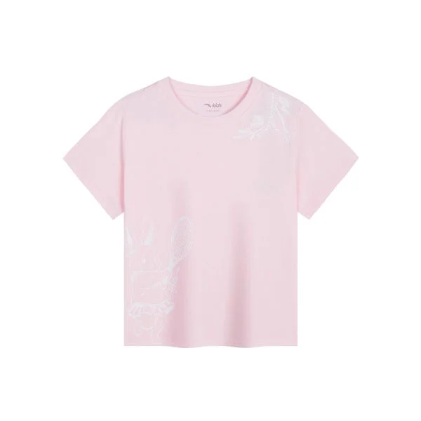 Áo phông thể thao bé gái Anta Kids Badminton