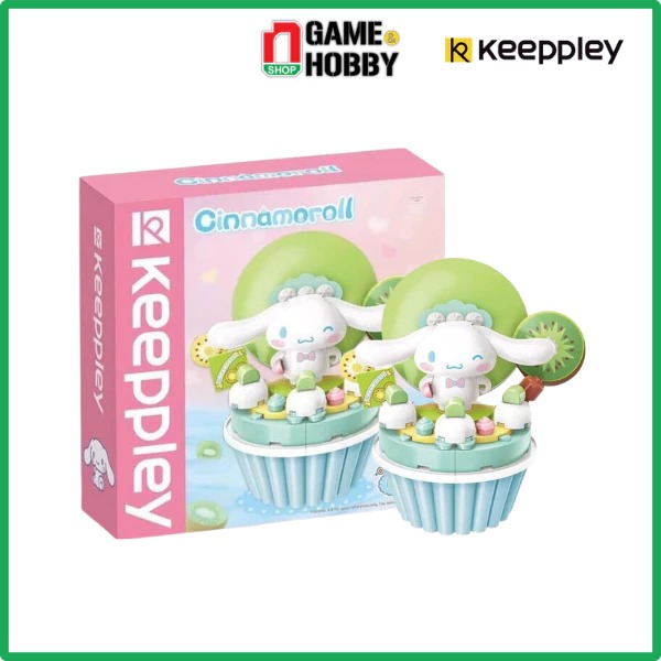 nShop - Keeppley Sanrio Kiwi Cupcake Cinnamoroll K20815 Kích Thước: Cao Khoảng 10.5cm
