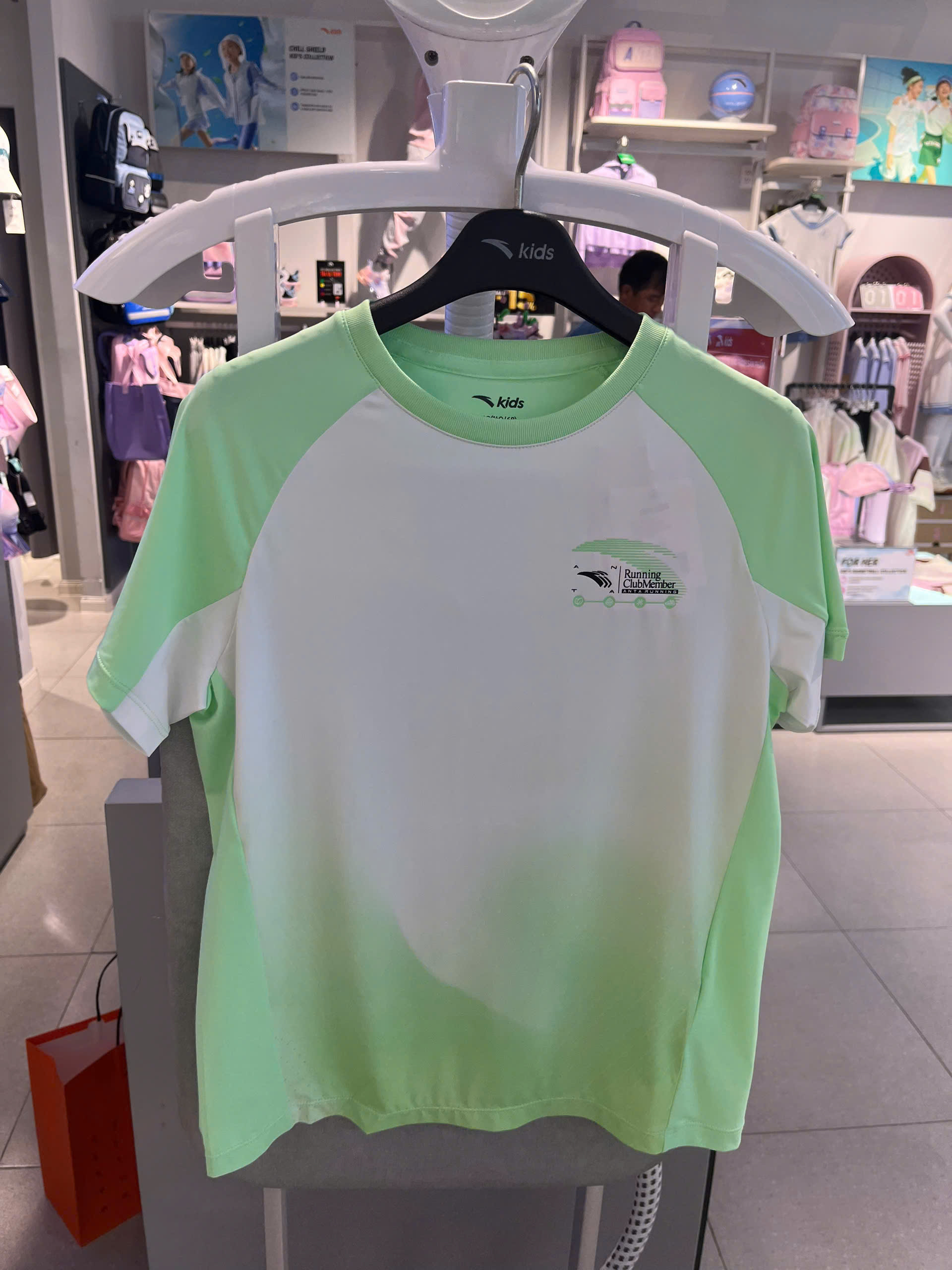 Áo Phông Ngắn Tay Thể Thao Bé Trai Anta Kids 3524B5106-2