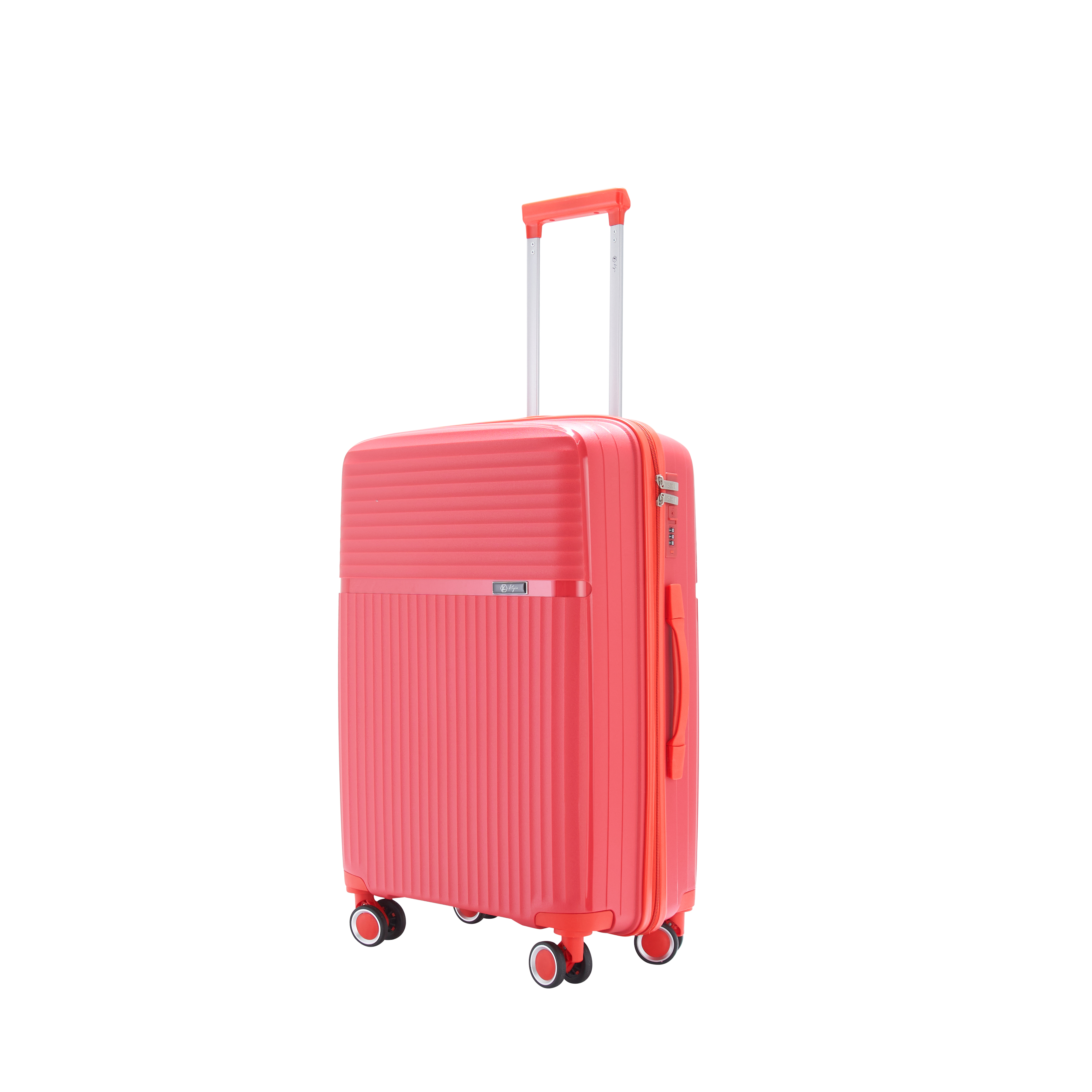 KUME | Vali Du Lịch Cao Cấp, Màu Đỏ - Size 28, Chất Liệu Nhựa PP bao bể vỡ, Khóa số âm bảo mật | Thương Hiệu KIGIN - HL811