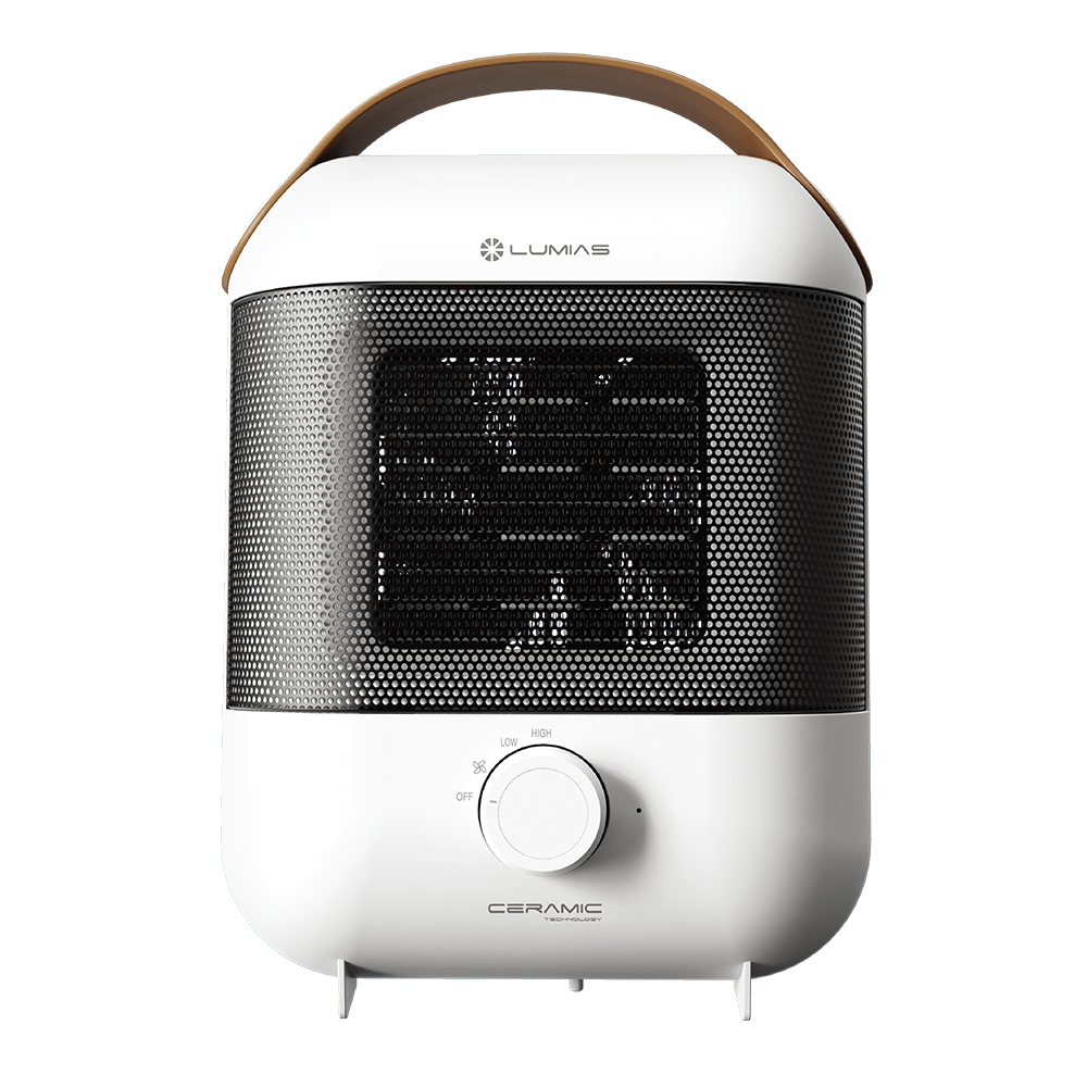 Máy sưởi gốm Lumias H08 màu trắng