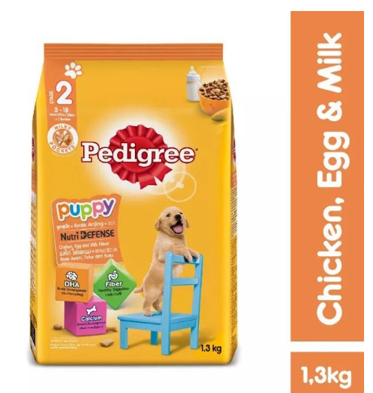 KOHNAN - 035834 Pedigree Chó Con Gà trứng sữa 1.3Kg