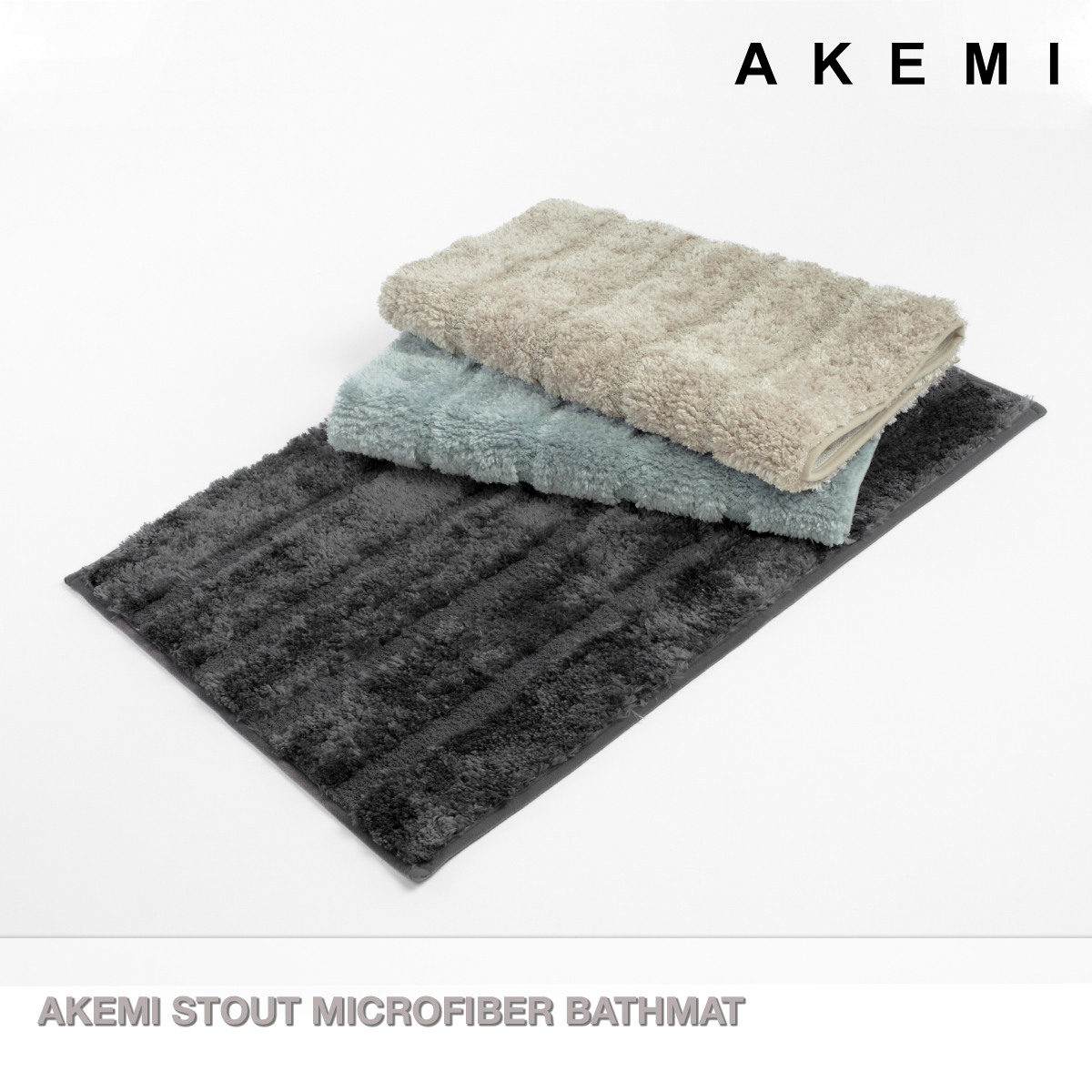 AKEMI - Thảm Chân AKEMI Stout Microfibre Bathmat