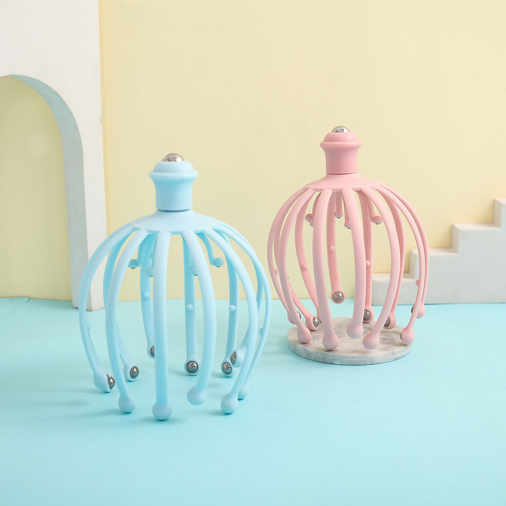 MINIGOOD - Cây massage đầu 18 nhánh bi xoay