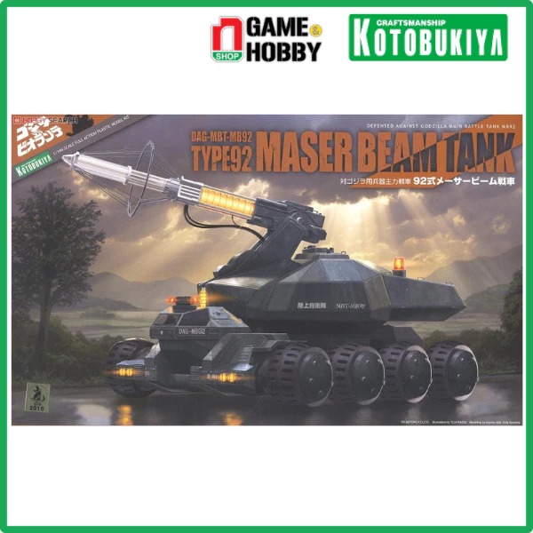 nShop - Type 92 Maser Beam Tank - Godzilla vs. Biollante - Mô Hình Kotobukiya chính hãng kích thước cao khoảng 125mm