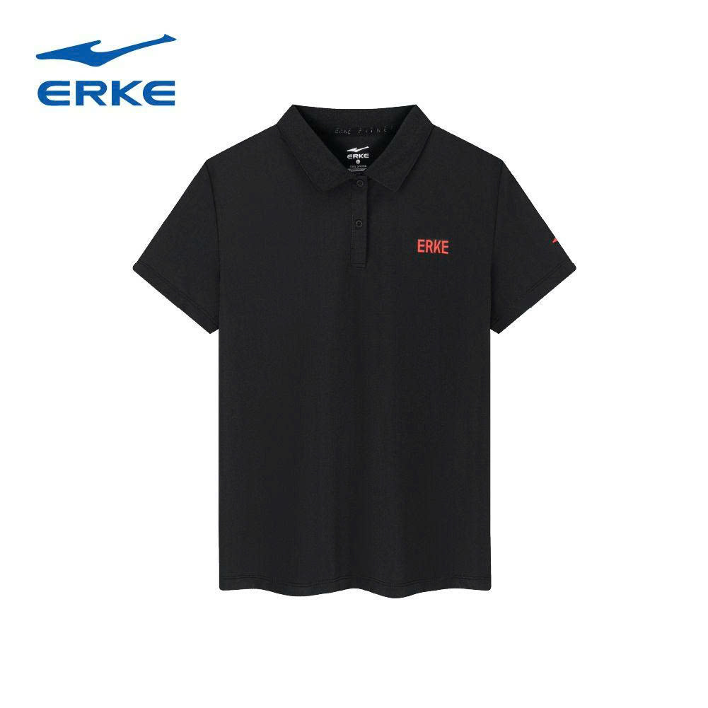 ERKE - Áo thun ngắn tay polo nữ ERKE 12225203376