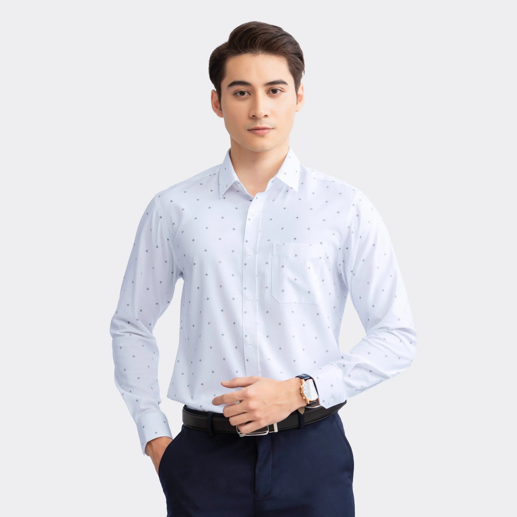 Áo Sơ mi Nam Aristino ALS18303
