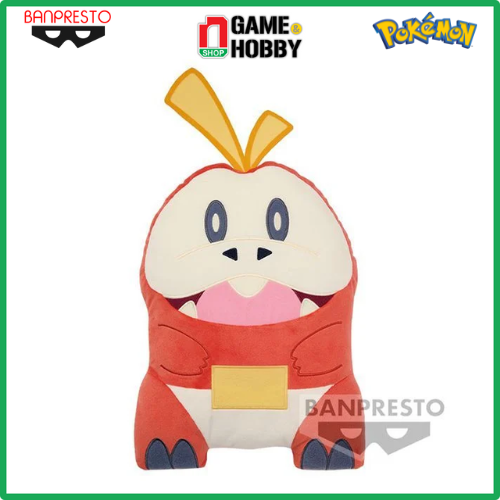 nShop - Gối bông Pokemon Fuecoco - Banpresto Pokemon Super Big Plush Cushion Chính Hãng Banpresto - Kích thước: 35cm.