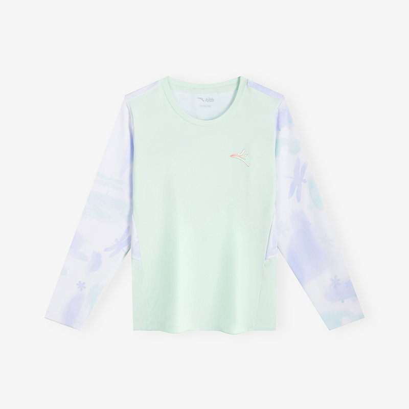 Áo Phông Dài Tay Thời Trang Bé Gái Anta Kids W362339709-2