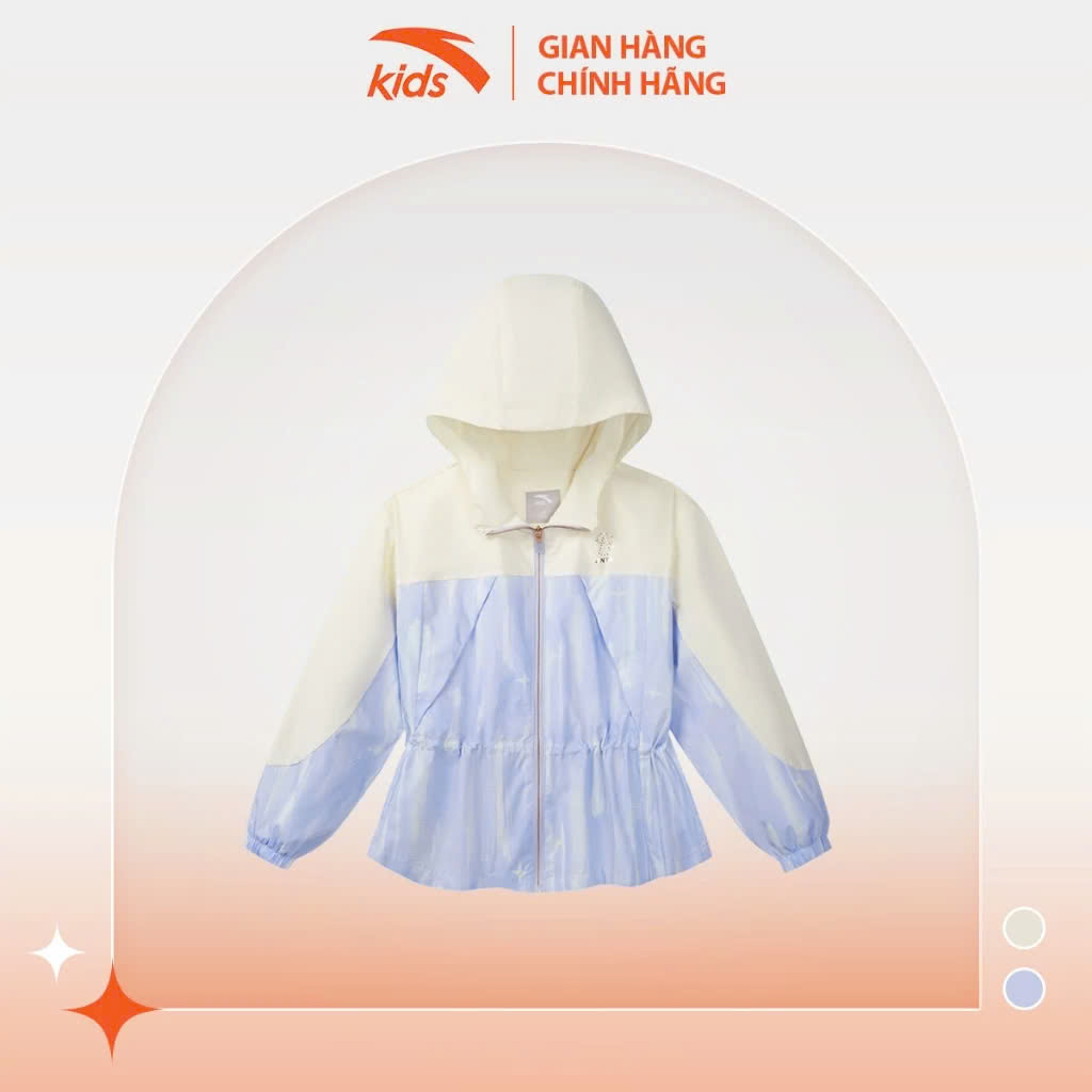 Anta Kids - Áo khoác bé gái Anta Kids Running 3624C7603