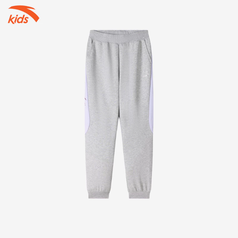 Quần dài thể thao bé gái Anta Kids 3624C7709-2