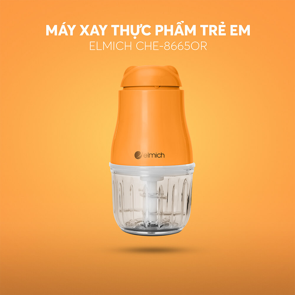 Máy xay thực phẩm cho bé Elmich CHE-8665