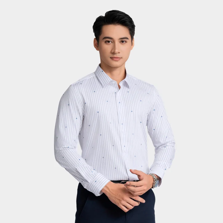 Aristino - Áo Sơ Mi Trắng Nam Aristino ALS1200Z