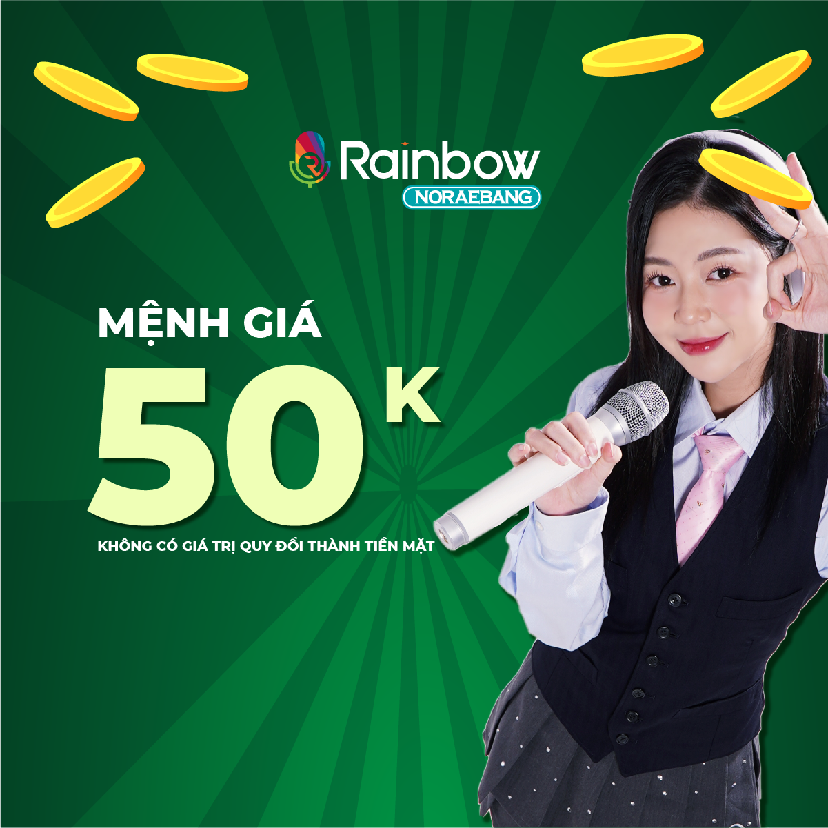 E-GIFT 50K - RAINBOW NORAEBANG