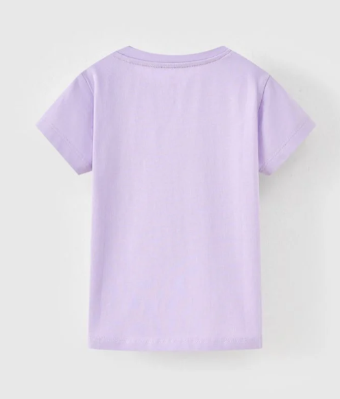 Áo thun ngắn tay Baby Three bé gái Rabity 900.092