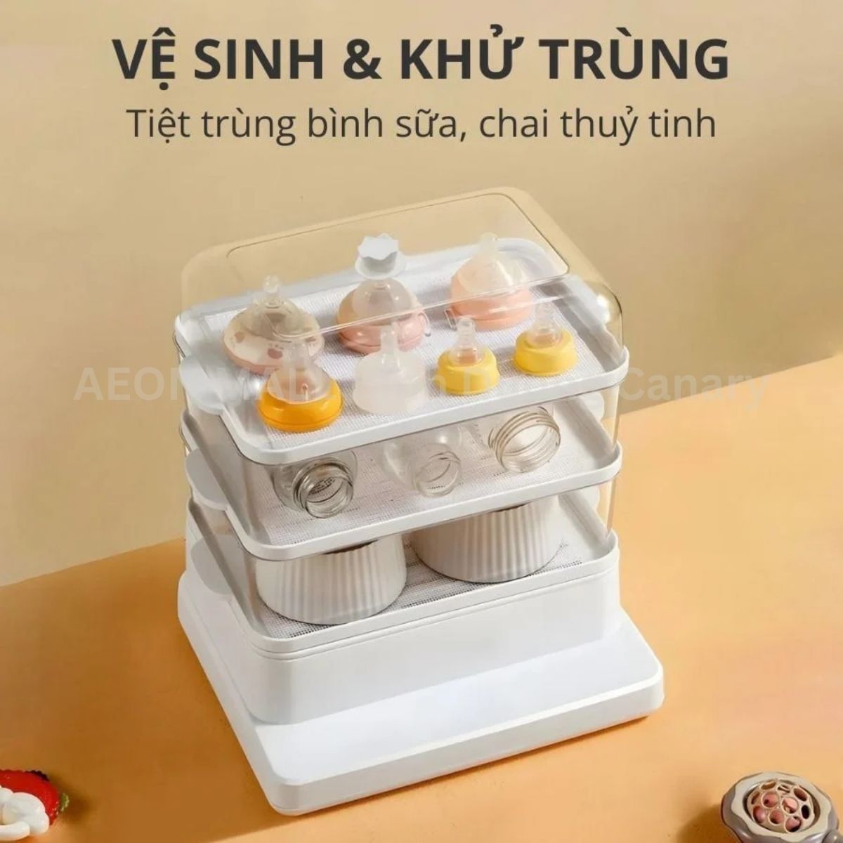 KOHNAN - Nồi hấp hơi nước 24L Mishio MK384 - White