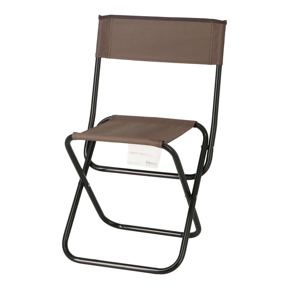 KOHNAN BÌNH TÂN-GHẾ GẤP CẮM TRẠI BLACK + BROWN-4522831726875