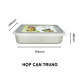 KOHNAN Hộp đựng thực phẩm Inox 1.3L (20796)