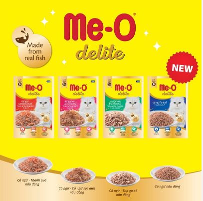 KOHNAN - 047952 Me-O Pate Cho Mèo Trưởng Thành Delite 70g