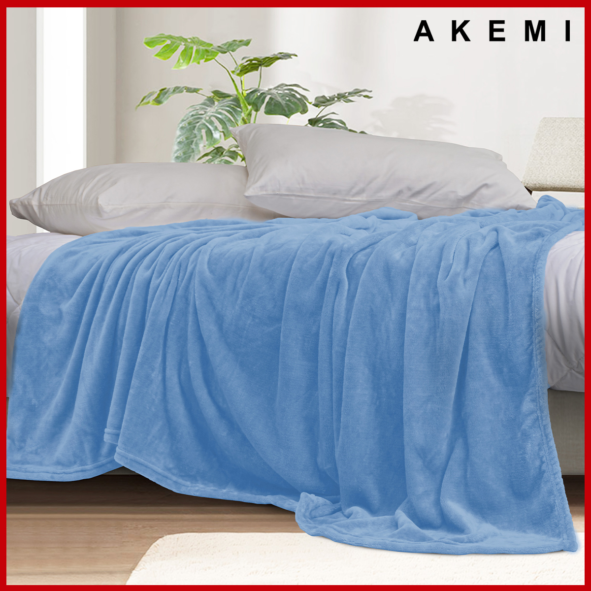 AKEMI - Chăn Tuyết Akemi Colourlush Flannel Blanket 150x200cm